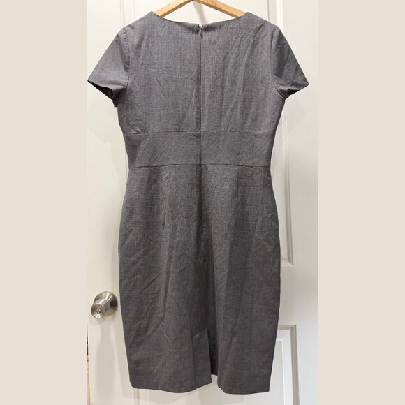Banana Republic Gray Sheath Dress | Sz 8 - Picture 2 of 2